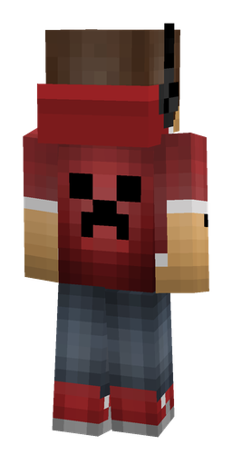 Brown skin: body, back render