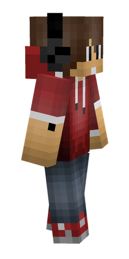 Brown skin: body, right side render
