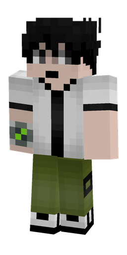 Black skin: body, front render