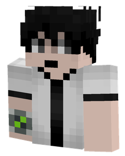 Black skin: bust render