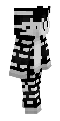 Black skin: body, right side render