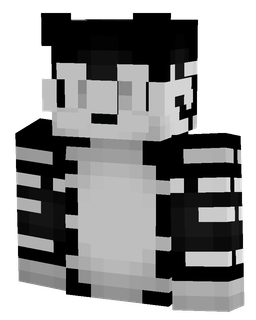 Black skin: bust render