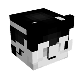 Black skin: head render