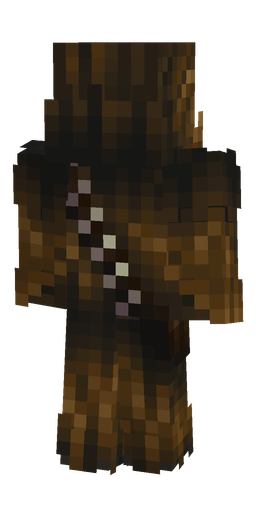 Black skin: body, back render
