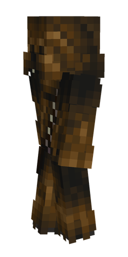 Black skin: body, left side render