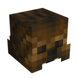 Black skin: head render