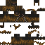 Black skin: raw texture render