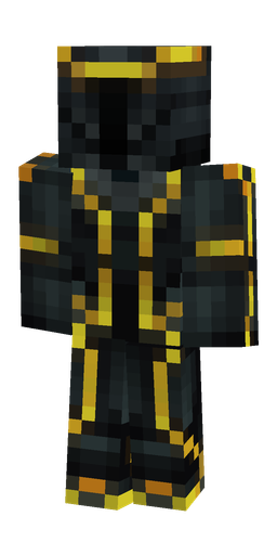 Black skin: body, front render