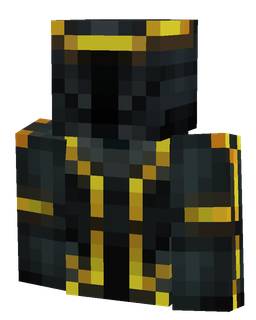 Black skin: bust render