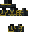Black skin: raw texture render