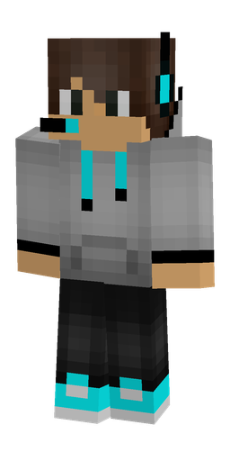 Black skin: body, front render