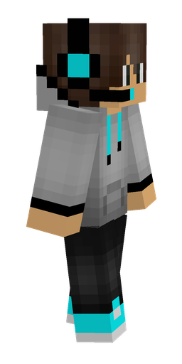 Black skin: body, right side render