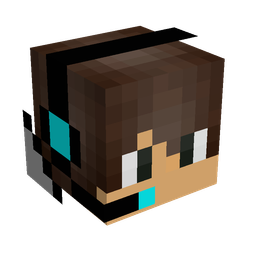 Black skin: head render