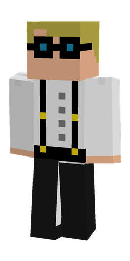 Black skin: body, front render