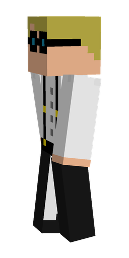 Black skin: body, left side render