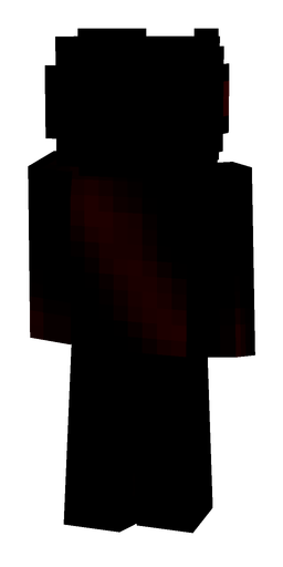 Black skin: body, back render