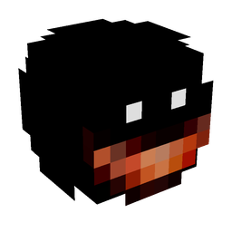 Black skin: head render