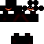Black skin: raw texture render