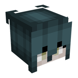 Black skin: head render