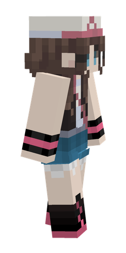 Black skin: body, right side render