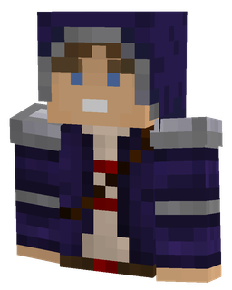 Blue skin: bust render