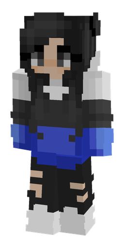 Black skin: body, front render