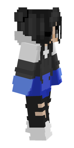 Black skin: body, right side render