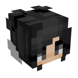 Black skin: head render