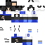Black skin: raw texture render