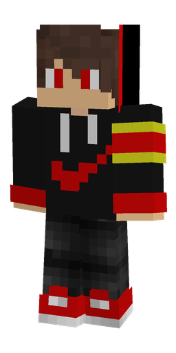 Black skin: body, front render