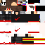 Black skin: raw texture render