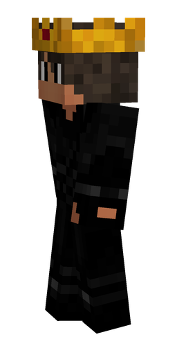 Black skin: body, left side render