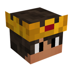Black skin: head render