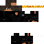 Black skin: raw texture render