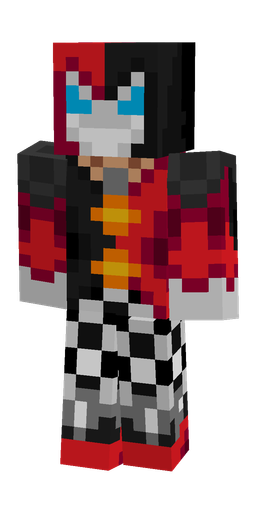 Black skin: body, front render