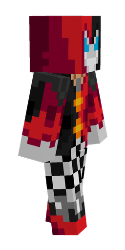 Black skin: body, right side render