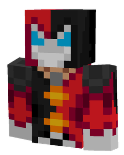 Black skin: bust render