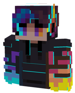 Black skin: bust render