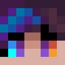 Black skin: face render