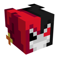 Black skin: head render
