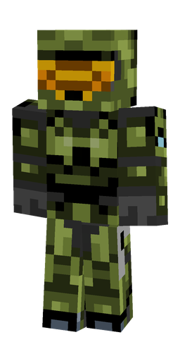 Black skin: body, front render