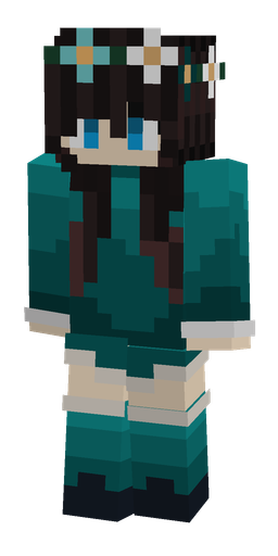 Black skin: body, front render