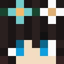 Black skin: face render