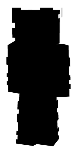 Black skin: body, back render