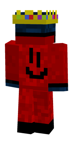 Black skin: body, back render