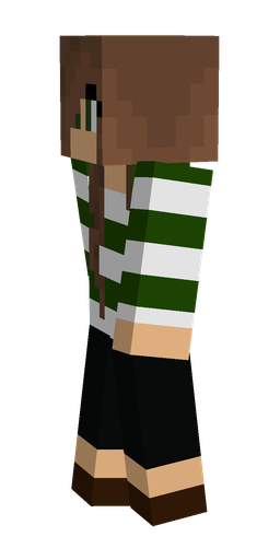 Black skin: body, left side render