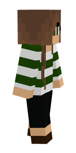 Black skin: body, right side render