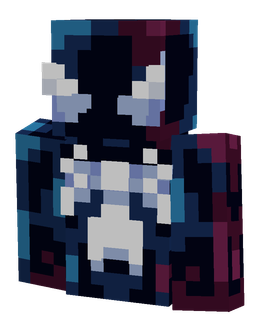 Black skin: bust render
