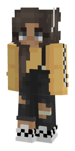 Black skin: body, front render