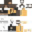 Black skin: raw texture render